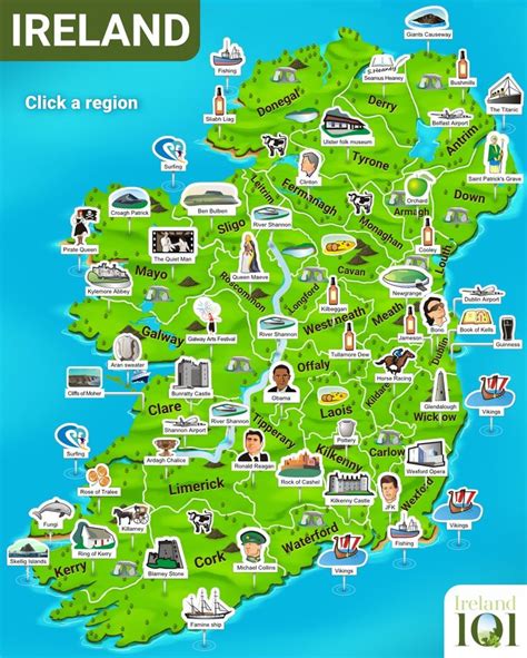 Explore Our Interactive Map of Ireland .